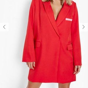 COPY - Red blazer dress